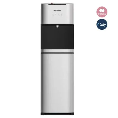 Panasonic Bottom Loading Water Dispenser Black Stainless Steel
